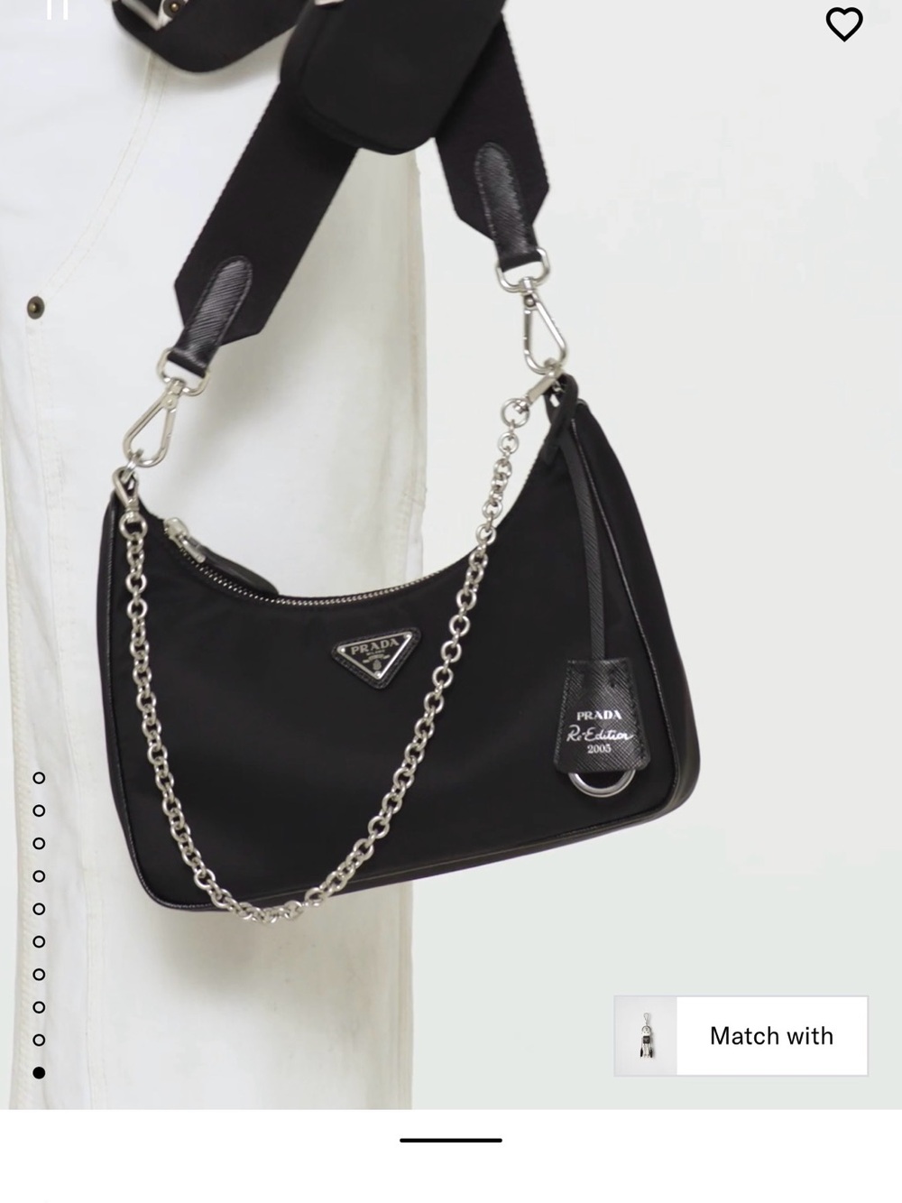 Prada Re-Edition 2005 Nylon Shoulder Bag